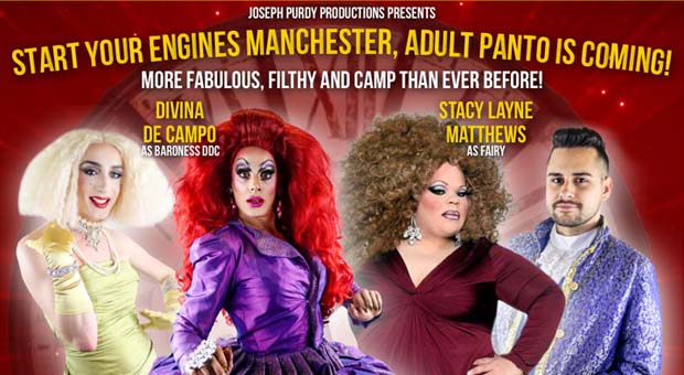 Adult Panto Tour - Just for fun, we need your help for a little project  coming up.. We want you to think of how you can get drag queen's names into  bakery /