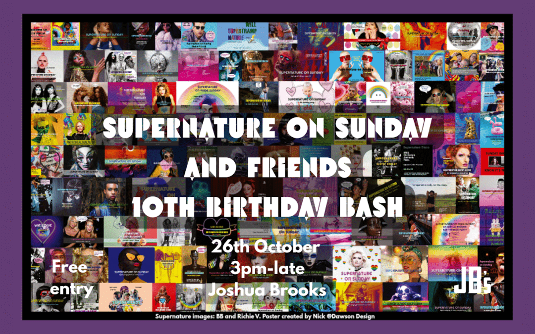 Supernature on Sunday celebrates it’s 10th Anniversary