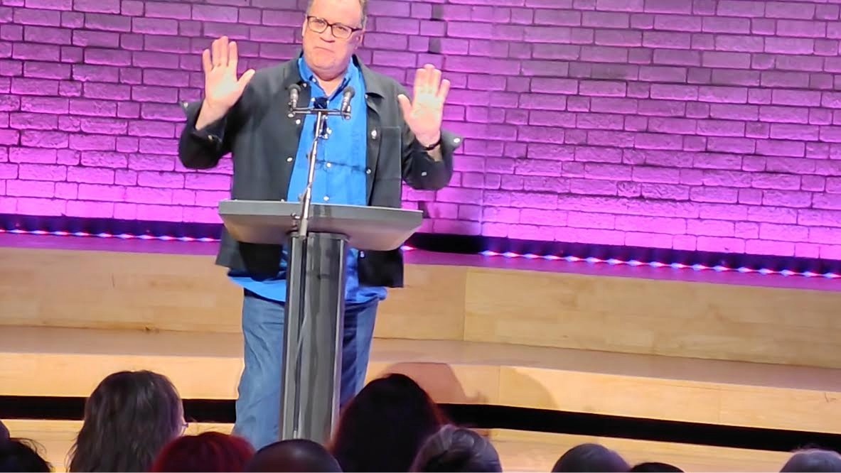Review: Russell T Davies at RNCM. A Manchester Literature Festival event.